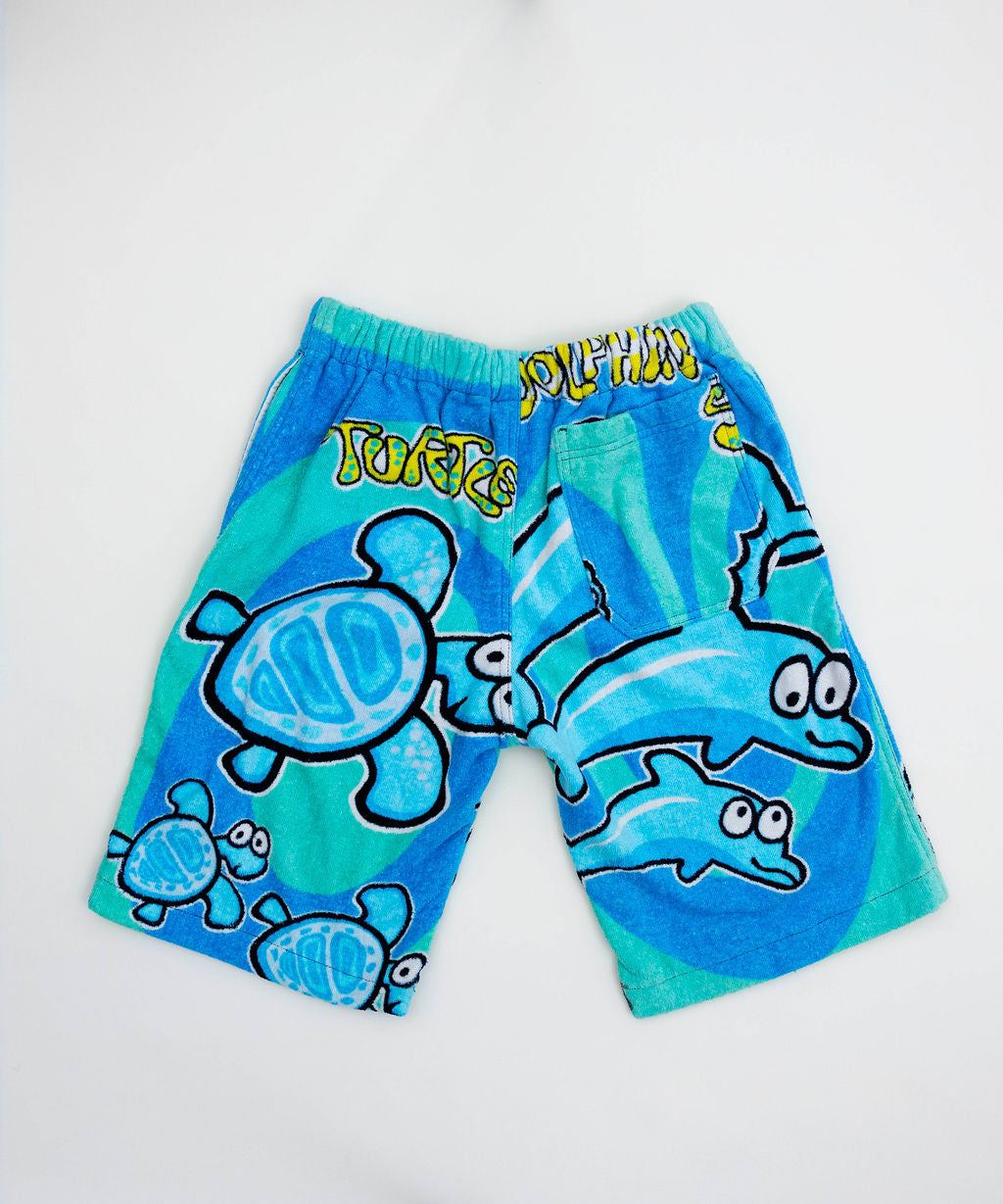 Reborn Terry Towel Short 006 - Small - Waist 53cm Leg from crutch 30cm