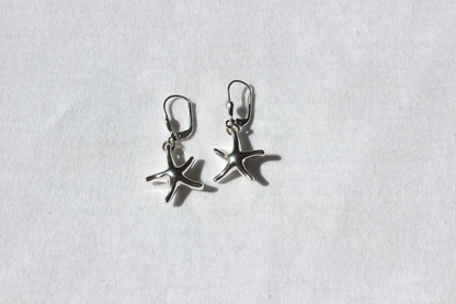 Star Fish Hook Earrings