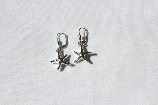 Star Fish Hook Earrings