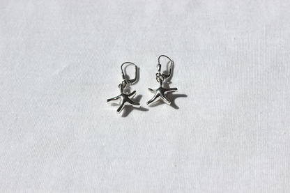 Star Fish Hook Earrings