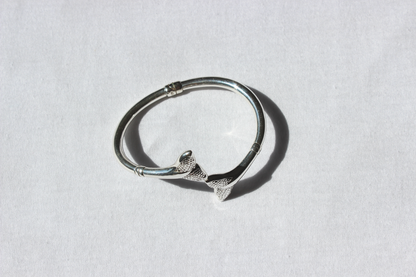 Whale Tail Bangle