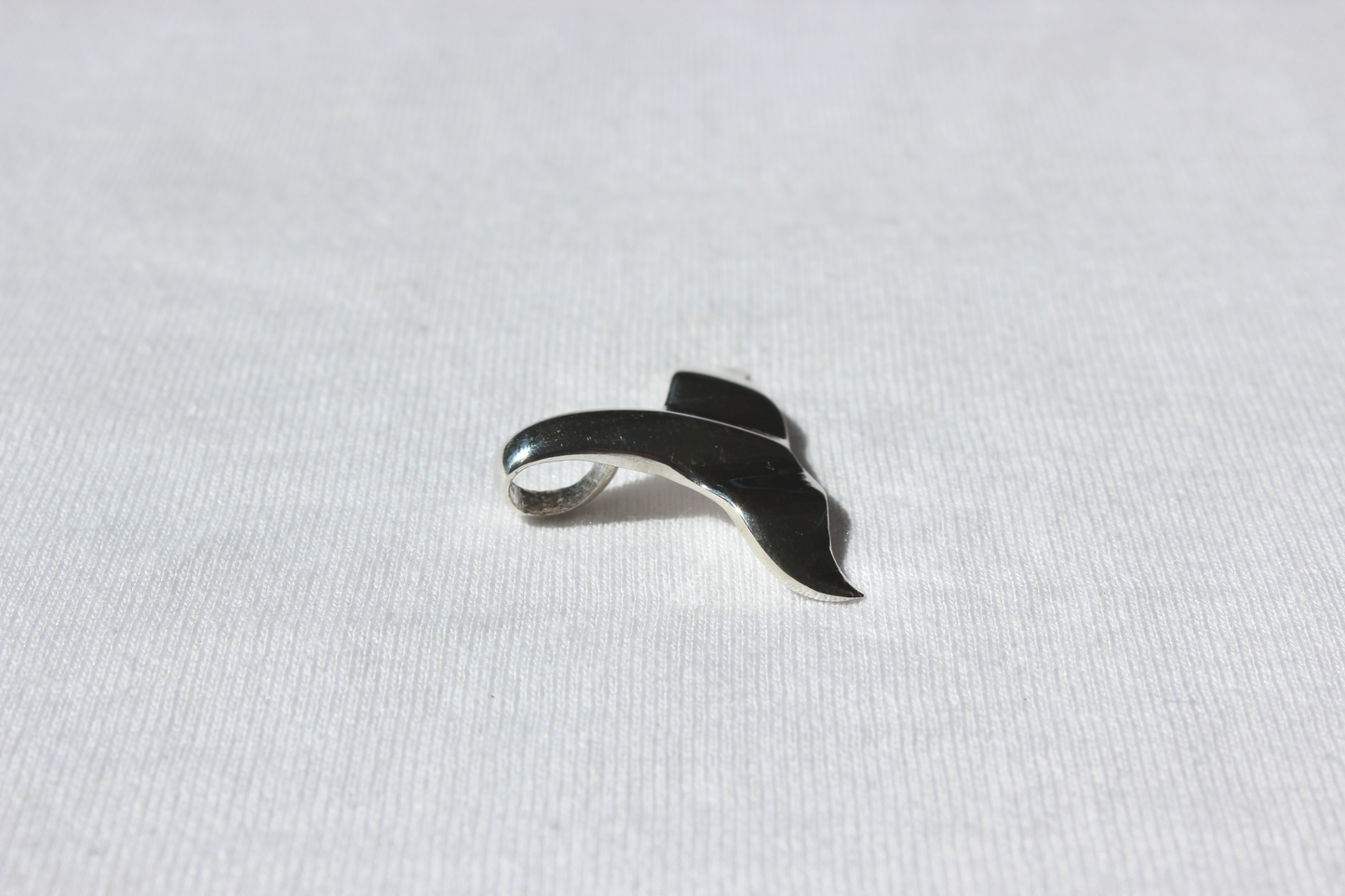 Whale Tail Large Pendant