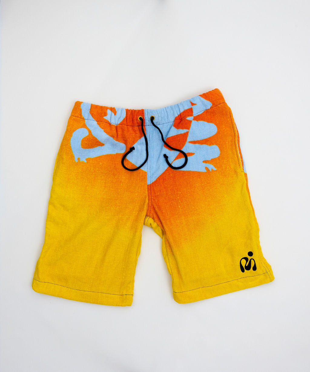 Reborn Terry Towel Short 019 - Small - Small - Waist 53cm Leg from crutch 30cm