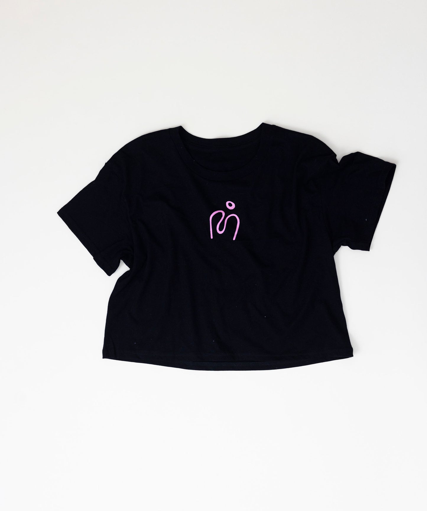 Midnight Rose Crop Top